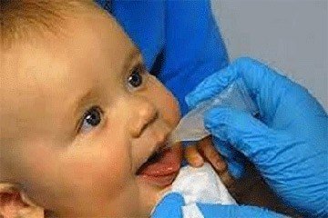 حملة التطعيم ضد شلل الاطفال