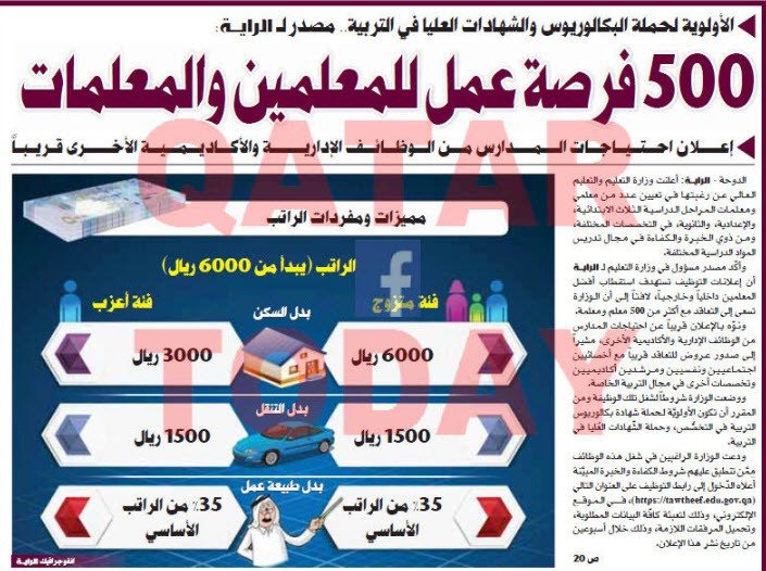 وظائف قطر
